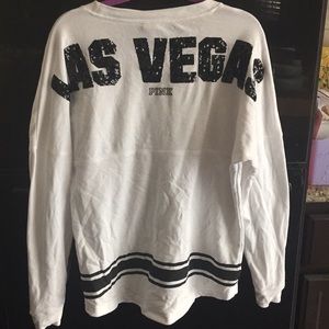 Pink Victoria Secret Las Vegas sweater